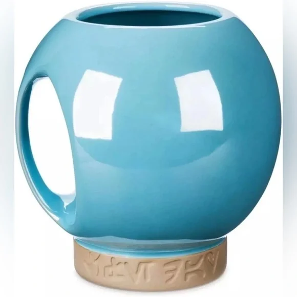 Star Wars Galaxy's Edge Life Day Orb Mug Wookiee Celebration Blue Coffee Cup - Picture 2 of 13